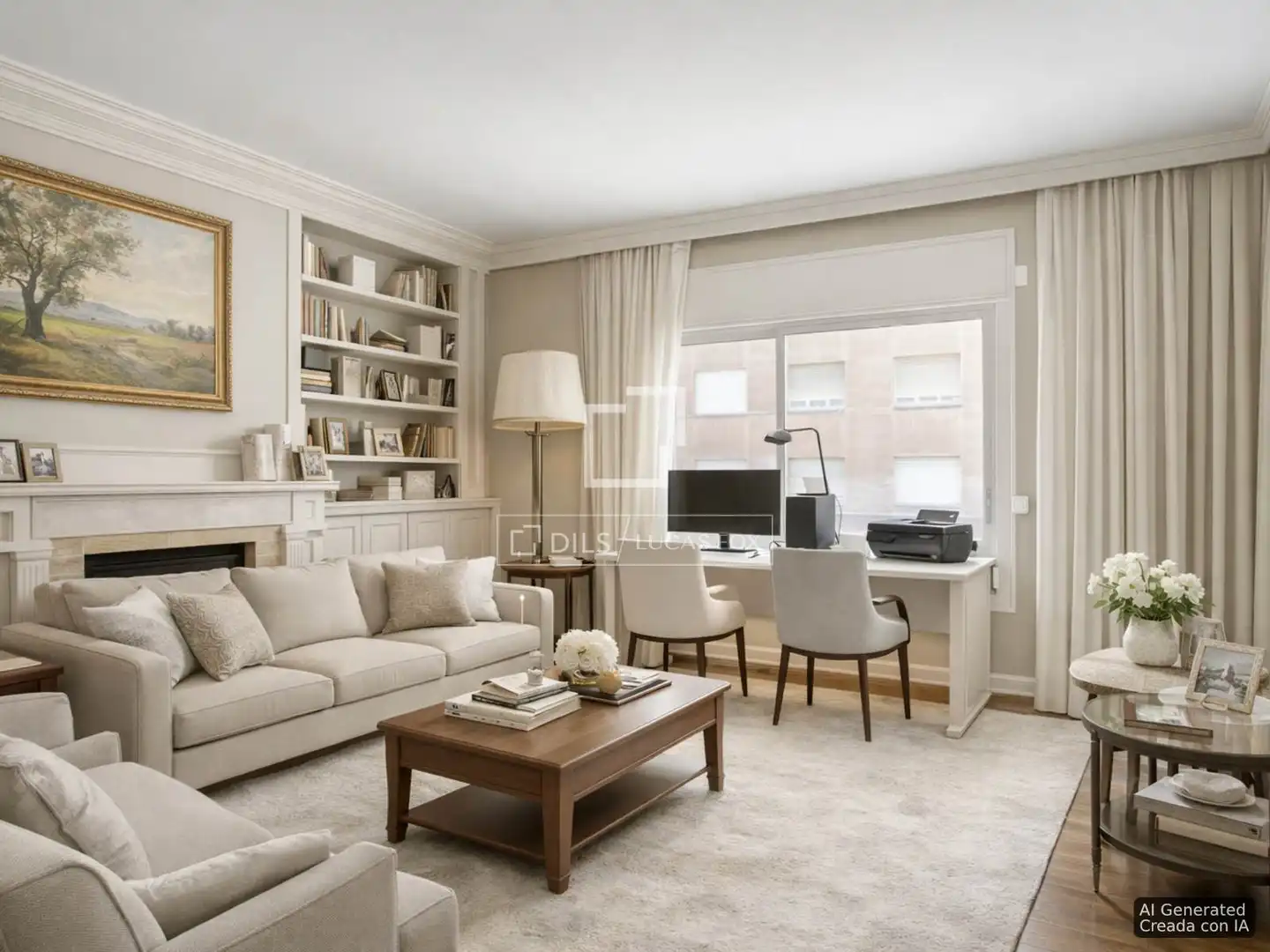 Sala de estar de Piso en venta en Barcelona con Trastero