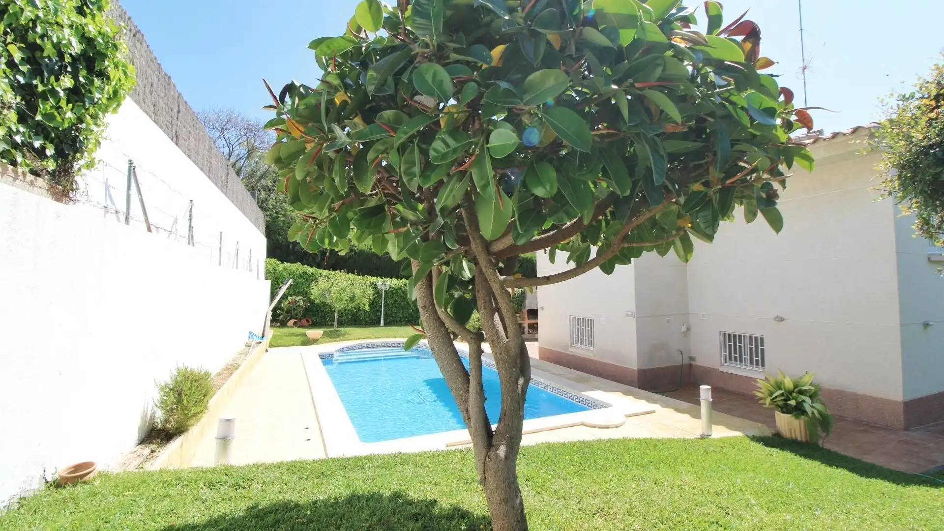 Jardí de Casa o xalet en venda en Calafell amb Jardí privat, Terrassa i Piscina