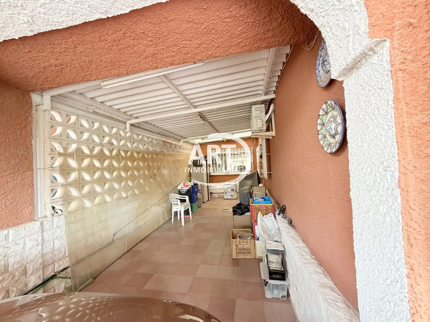 Terrace of Houses for sale in San Antonio de Benagéber  with Air Conditioner, Heating and Private garden
