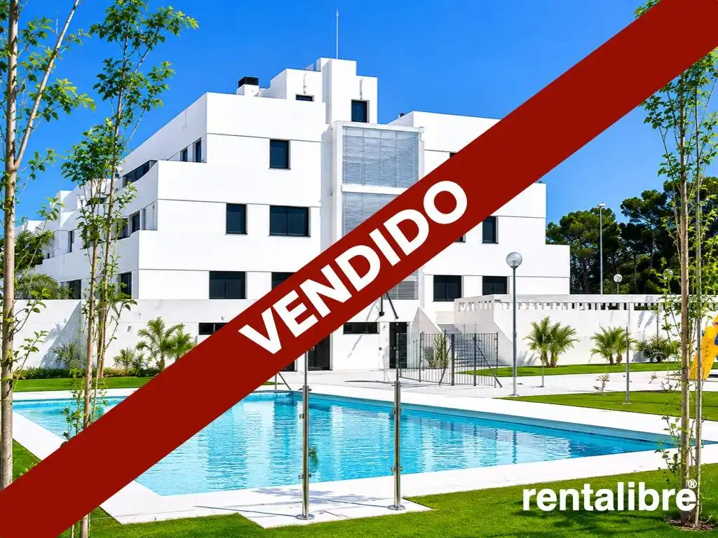 Exterior view of Flat for sale in Jerez de la Frontera  with Air Conditioner, Private garden and Parquet flooring