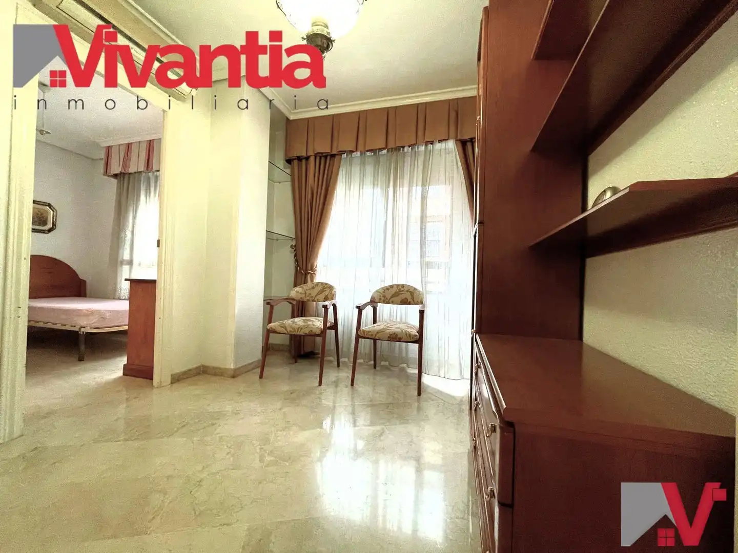 Bedroom of Flat for sale in Lorca  with Air Conditioner, Heating and Terrace