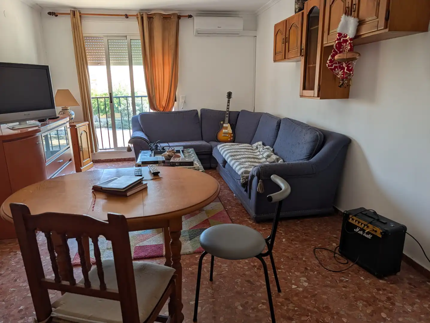 Sala d'estar de Pis en venda en Sagunto / Sagunt amb Moblat, Forn i Rentadora
