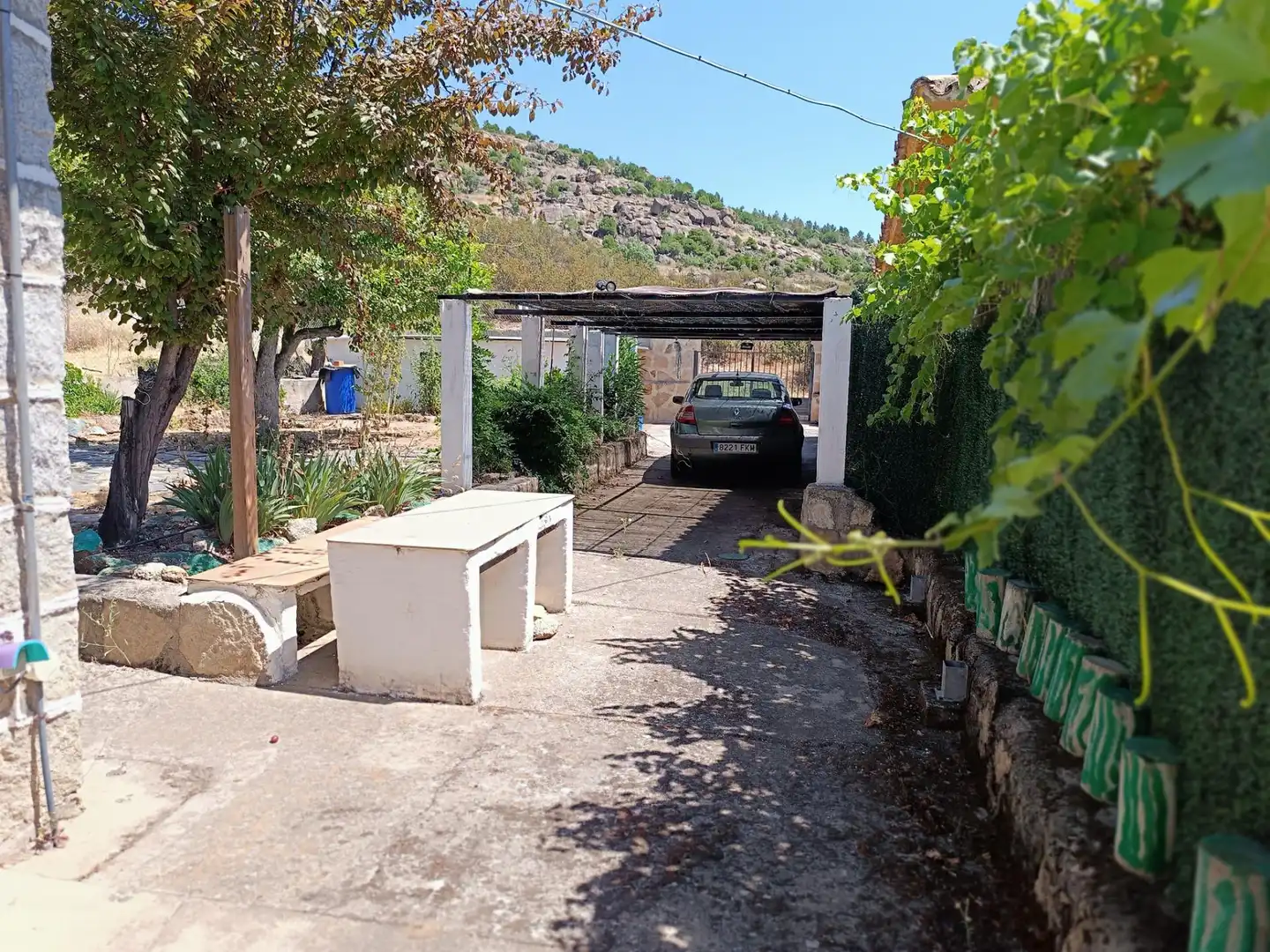Vista exterior de Casa o chalet en venta en Navatalgordo con Calefacción, Jardín privado y Terraza