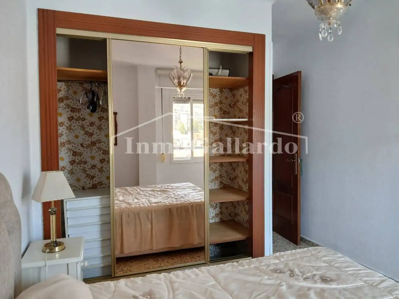 Habitación de Piso de alquiler en Málaga con Aire acondicionado, Terraza y Amueblado