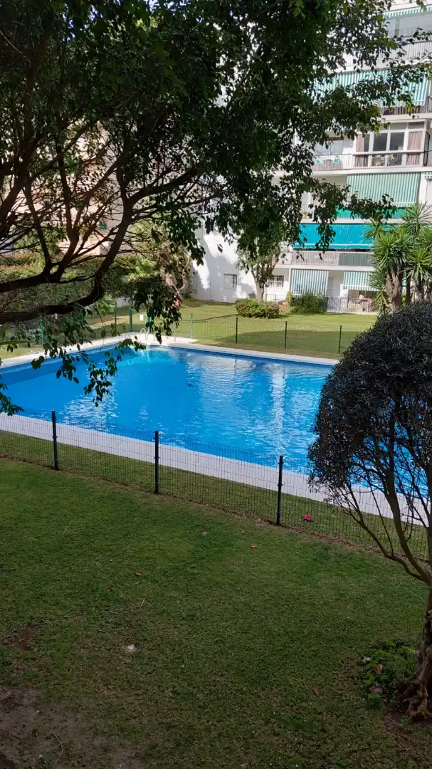 Swimming pool of Flat for rent in Marbella  with Furnished