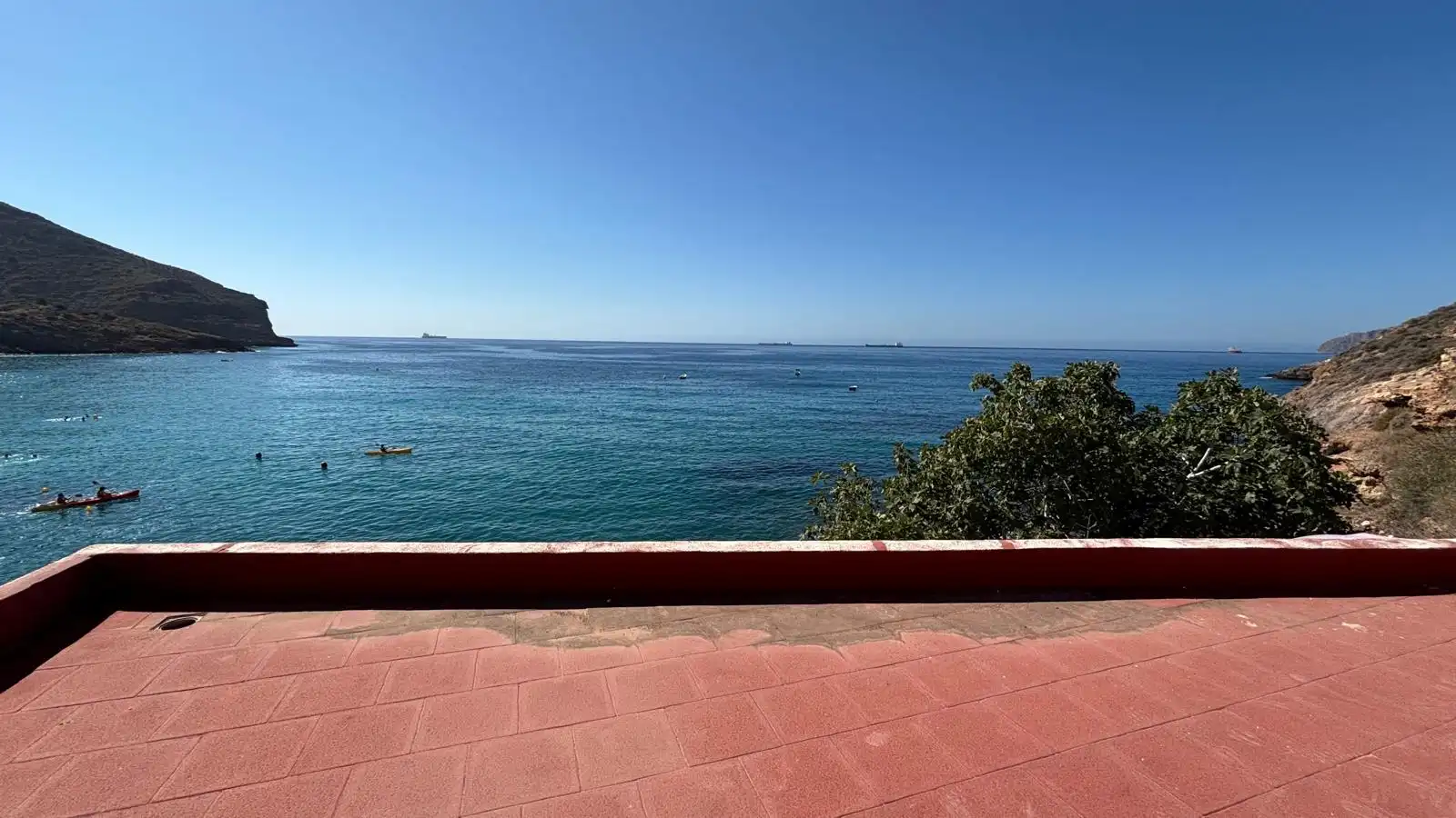 Terrasse von Einfamilien-Reihenhaus zum Verkauf in Cartagena mit Klimaanlage, Heizung und Terrasse