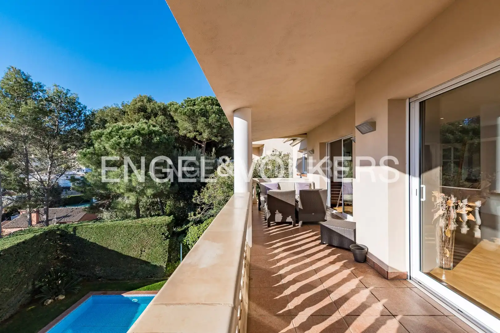 Terrassa de Casa o xalet en venda en Cabrils amb Aire condicionat, Calefacció i Parquet