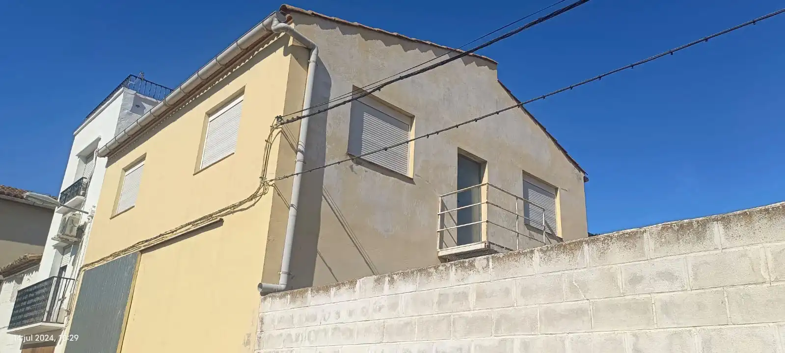 Vista exterior de Casa o xalet en venda en Lécera amb Traster i Balcó