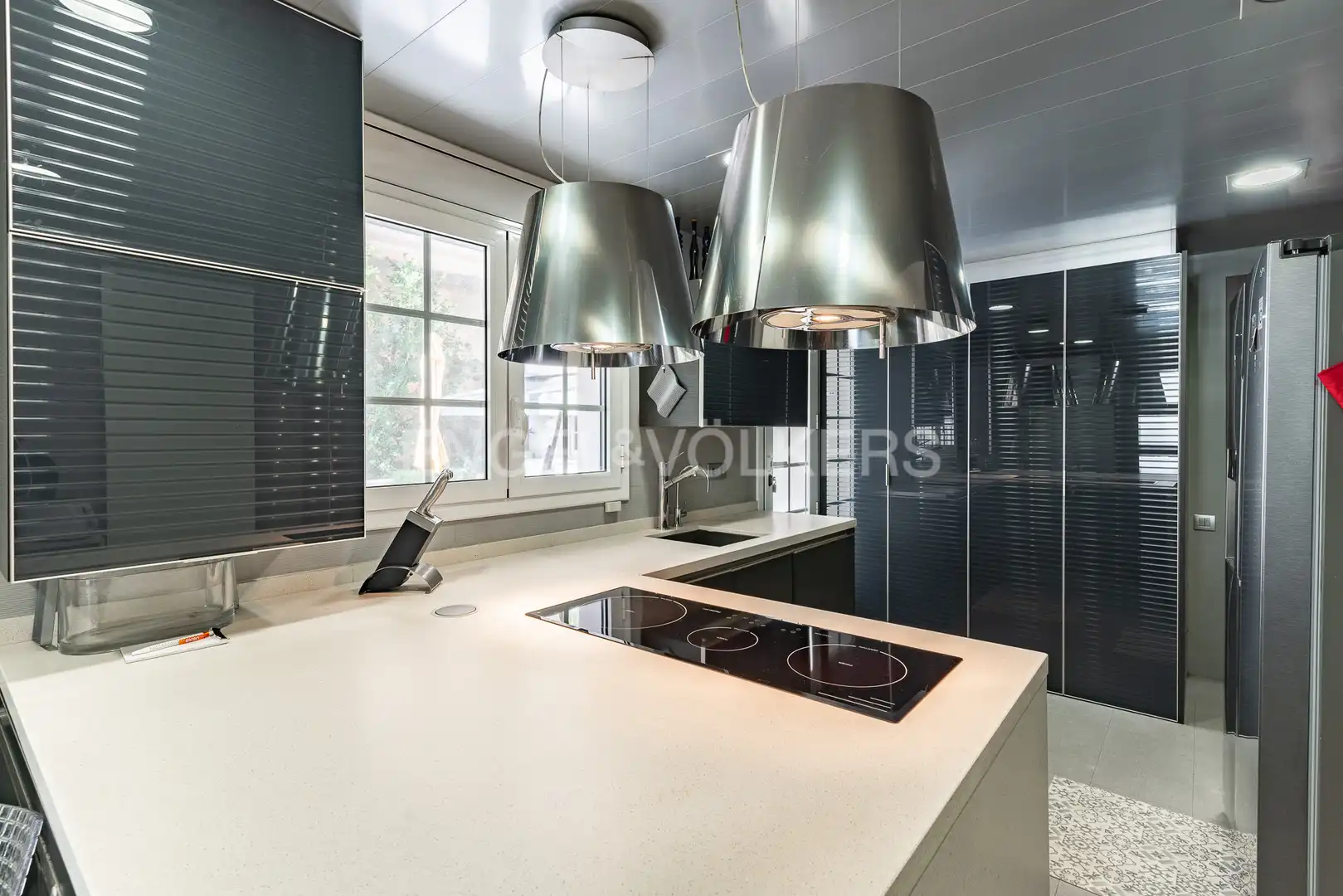 Kitchen of Flat for rent in Caldes d'Estrac  with Air Conditioner, Heating and Private garden