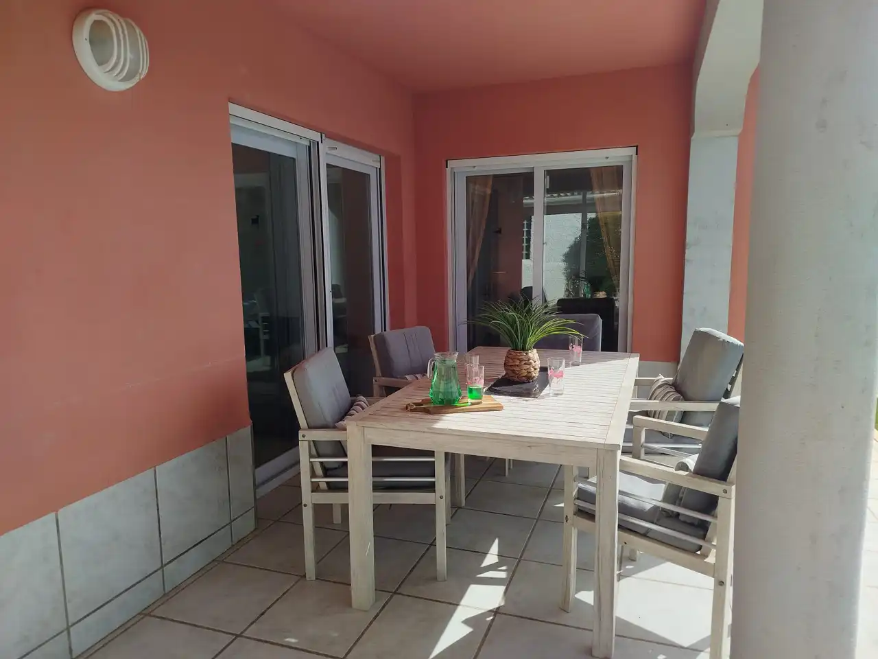 Terraza de Casa o chalet en venta en La Manga del Mar Menor con Aire acondicionado, Calefacción y Jardín privado