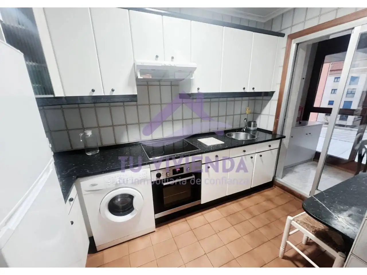 Cocina de Piso de alquiler en Valladolid con Calefacción y Amueblado
