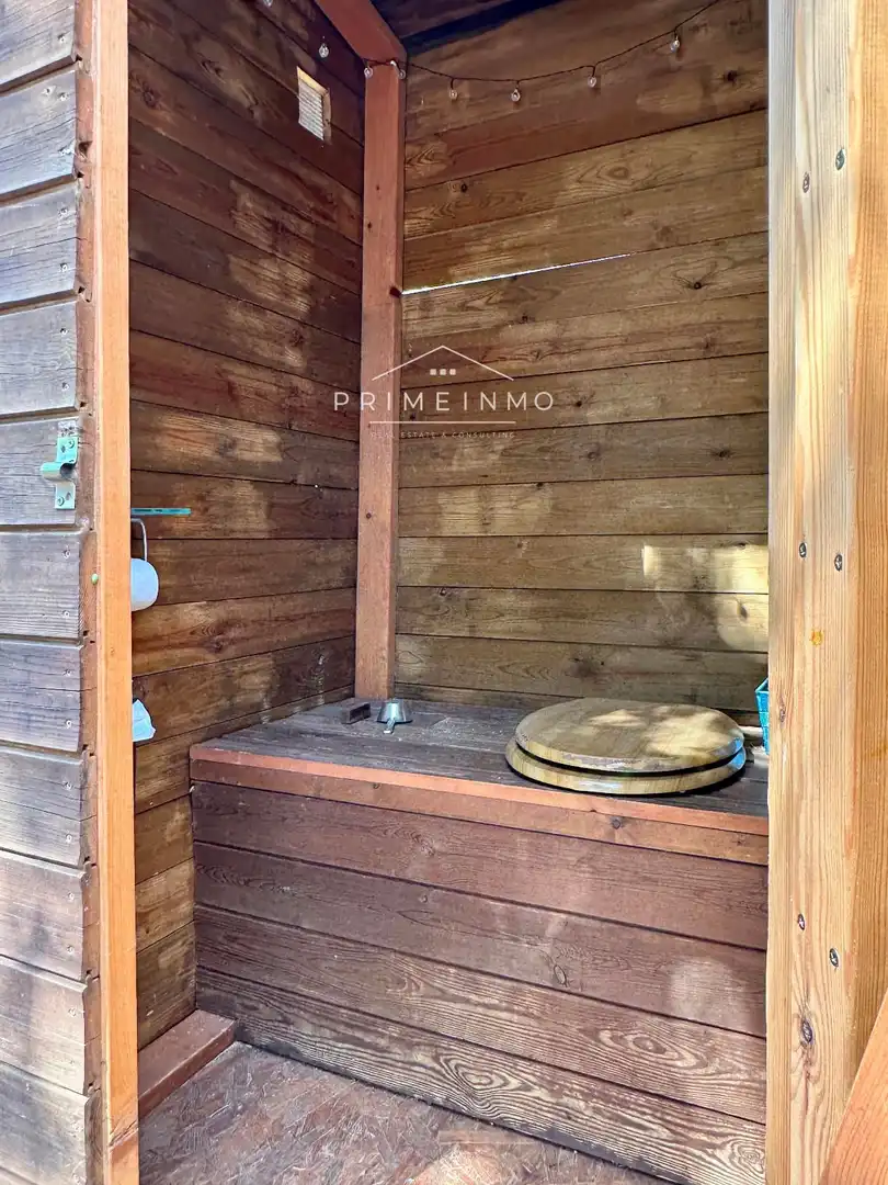 Baño de Finca rústica en venta en Camarles con Calefacción, Terraza y Trastero