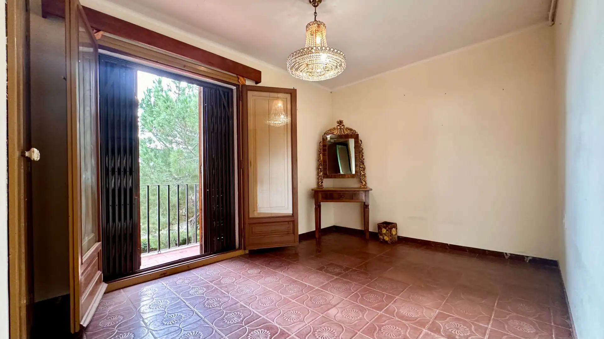 Sala d'estar de Finca rústica en venda en Almoster amb Jardí privat, Terrassa i Piscina