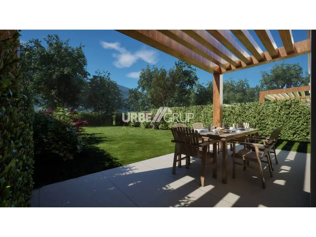 Terraza de Casa adosada en venta en Vacarisses con Aire acondicionado, Calefacción y Jardín privado
