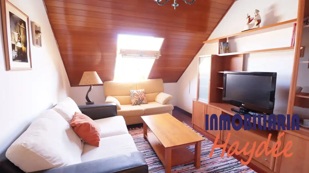 Living room of Flat for sale in Melide  with Heating, Storage room and Furnished
