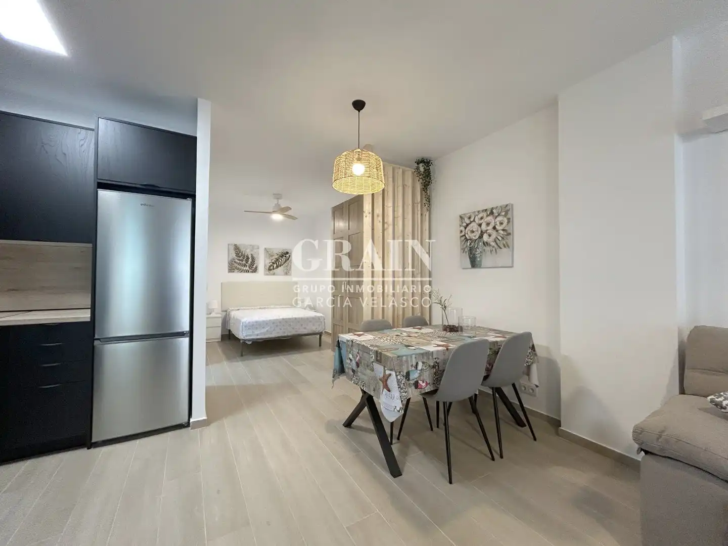 Bedroom of Apartments for rent in Albacete  with Air Conditioner and Heating