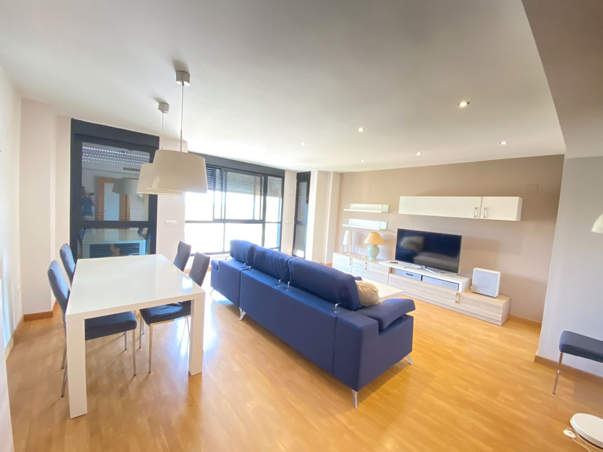 Sala de estar de Ático en venta en Carlet con Aire acondicionado, Calefacción y Terraza