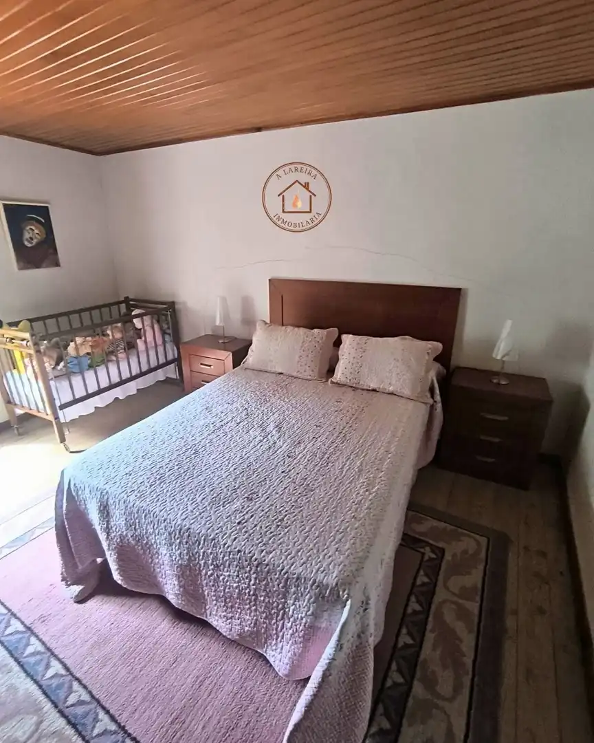Dormitori de Casa o xalet en venda en Pantón amb Calefacció, Jardí privat i Terrassa