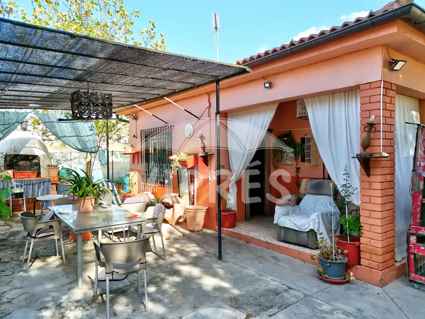 Terrassa de Finca rústica en venda en Garrovillas de Alconétar amb Aire condicionat, Calefacció i Piscina