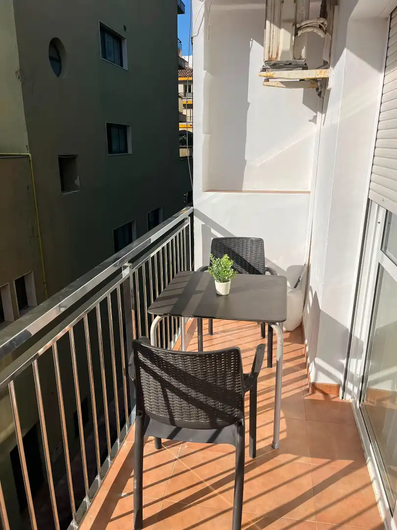 Balcony of Apartments for rent in Fuengirola  with Air Conditioner, Terrace and Furnished