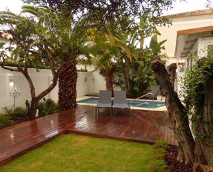 Terrace of House or chalet to rent in Marbella  with Private garden and Swimming Pool