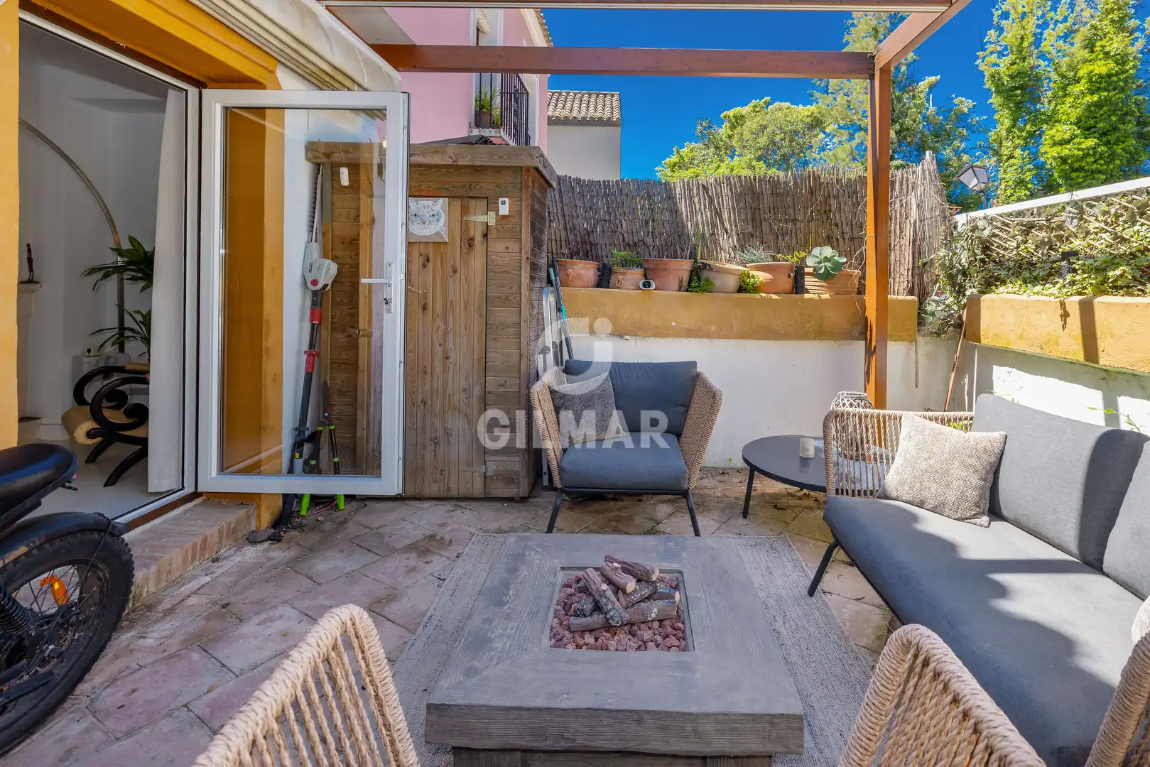 Terraza de Casa adosada en venta en Marbella con Calefacción, Piscina y Amueblado