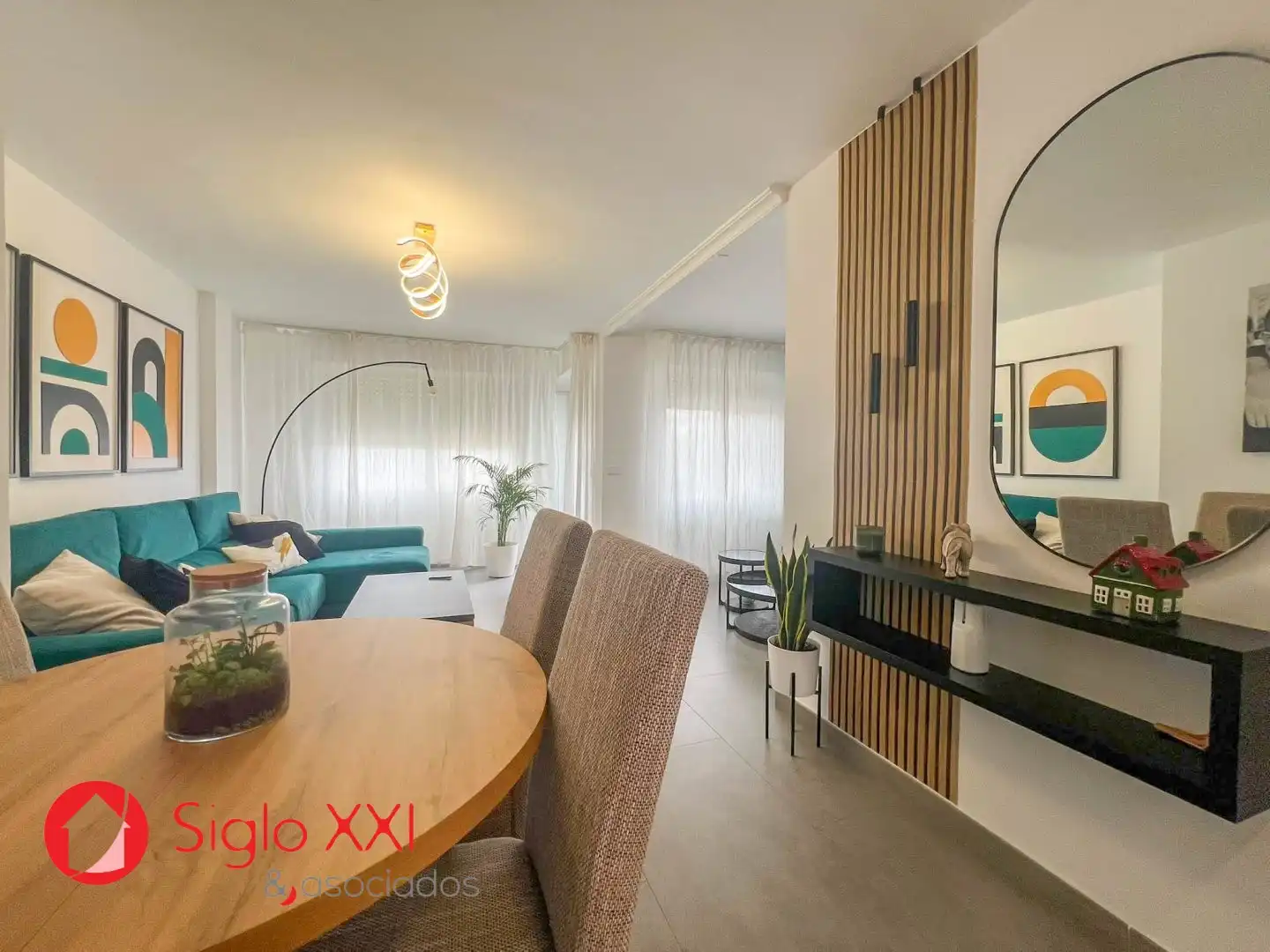 Wohnzimmer von Wohnung zum Verkauf in Vila-real mit Klimaanlage, Terrasse und Balkon