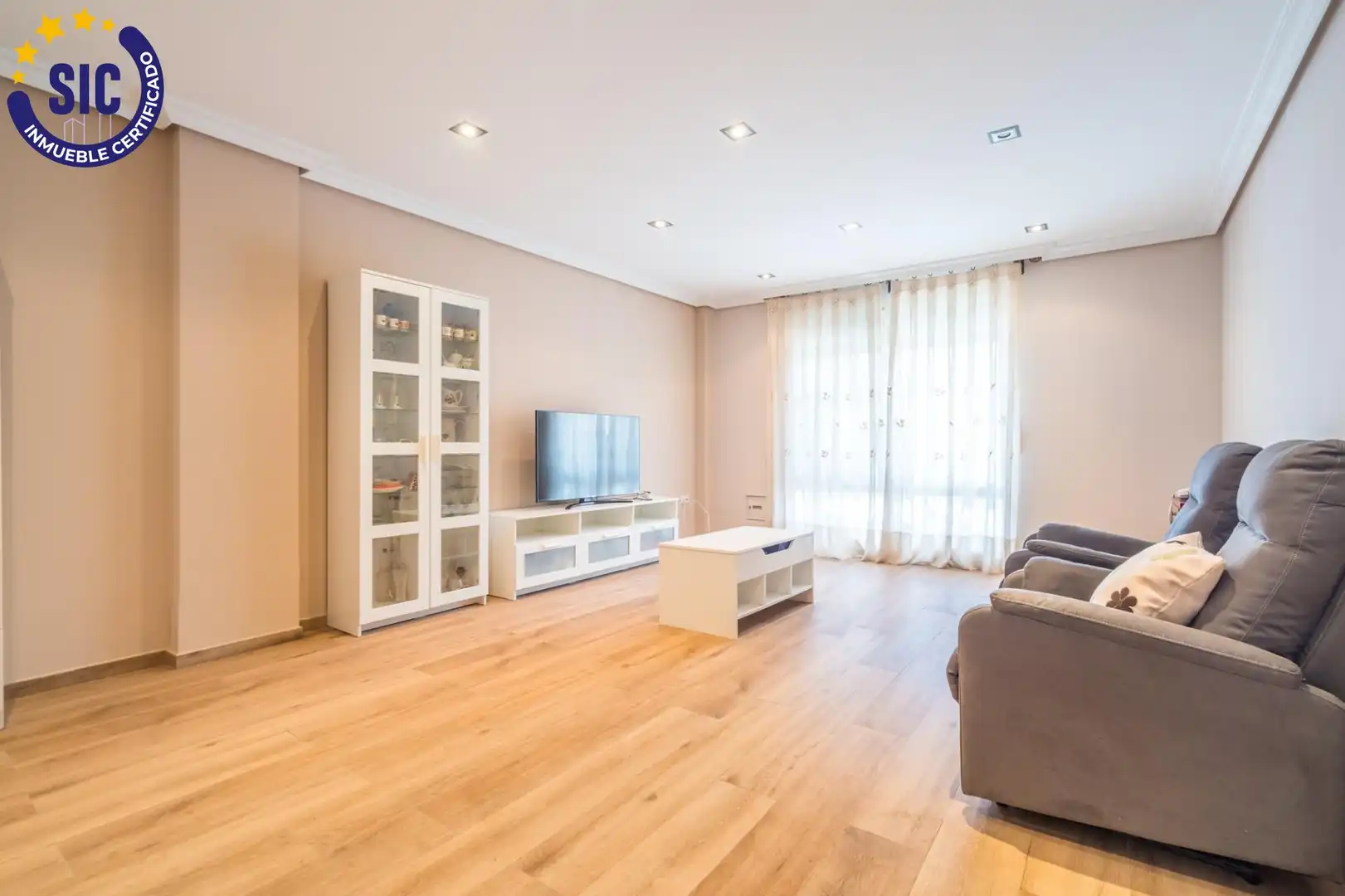 Sala de estar de Piso en venta en Aldaia con Aire acondicionado, Calefacción y Terraza