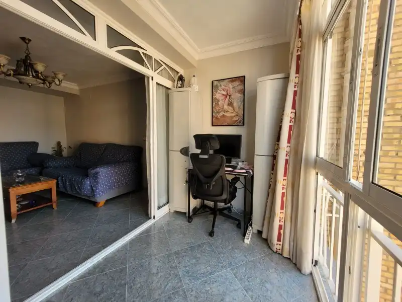 Sala de estar de Piso en venta en Málaga con Terraza, Horno y Lavadora