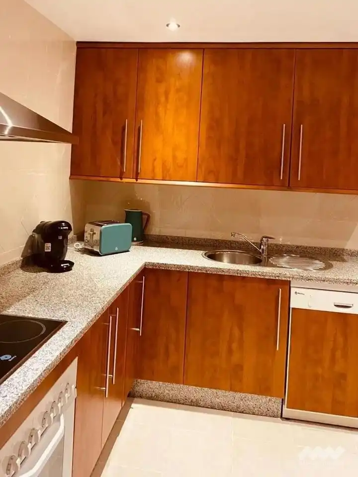 Kitchen of Flat for sale in Marbella  with Air Conditioner, Terrace and Community pool