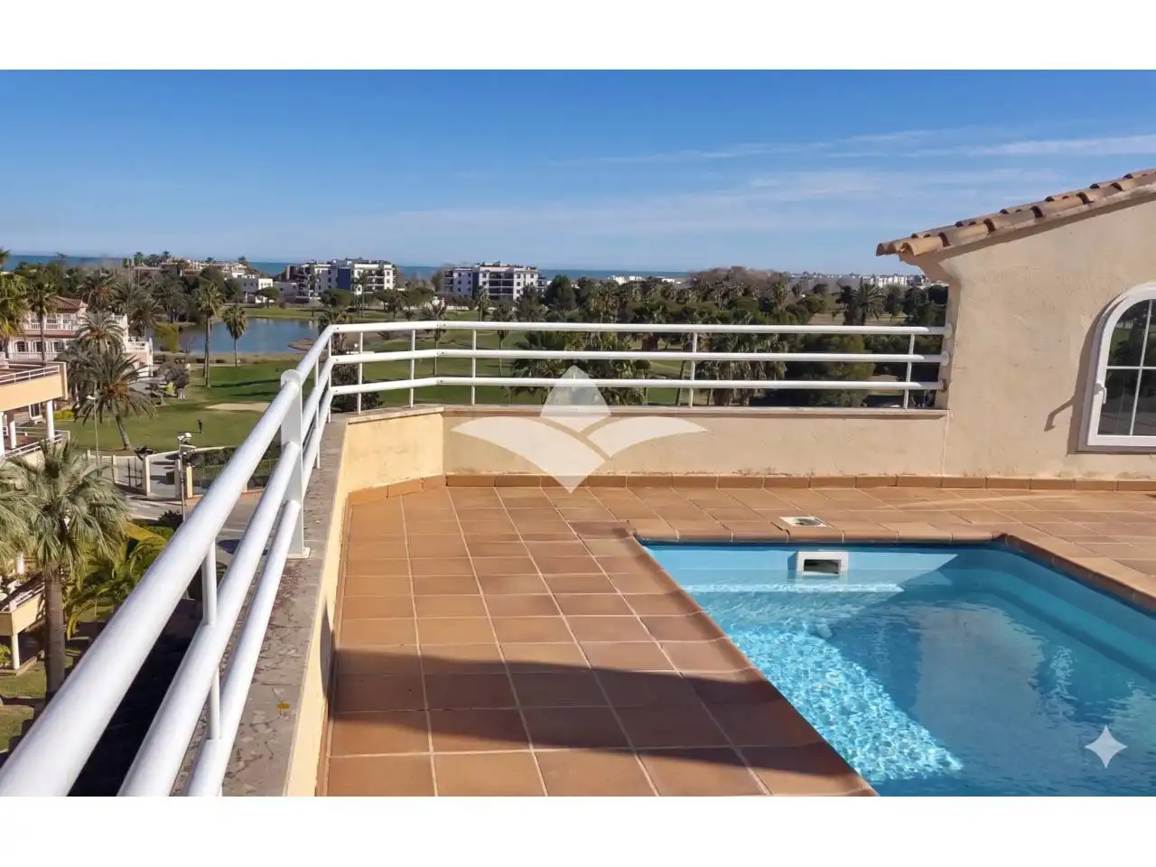 Terrace of Attic for sale in Oliva  with Air Conditioner, Parquet flooring and Terrace