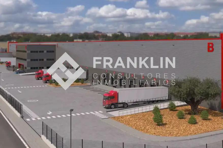 Parkplatz von Fabrikhallen zur Miete in Martorelles