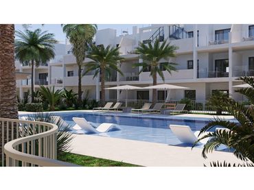 Appartement compact avec piscine à vendre à San Cayetano