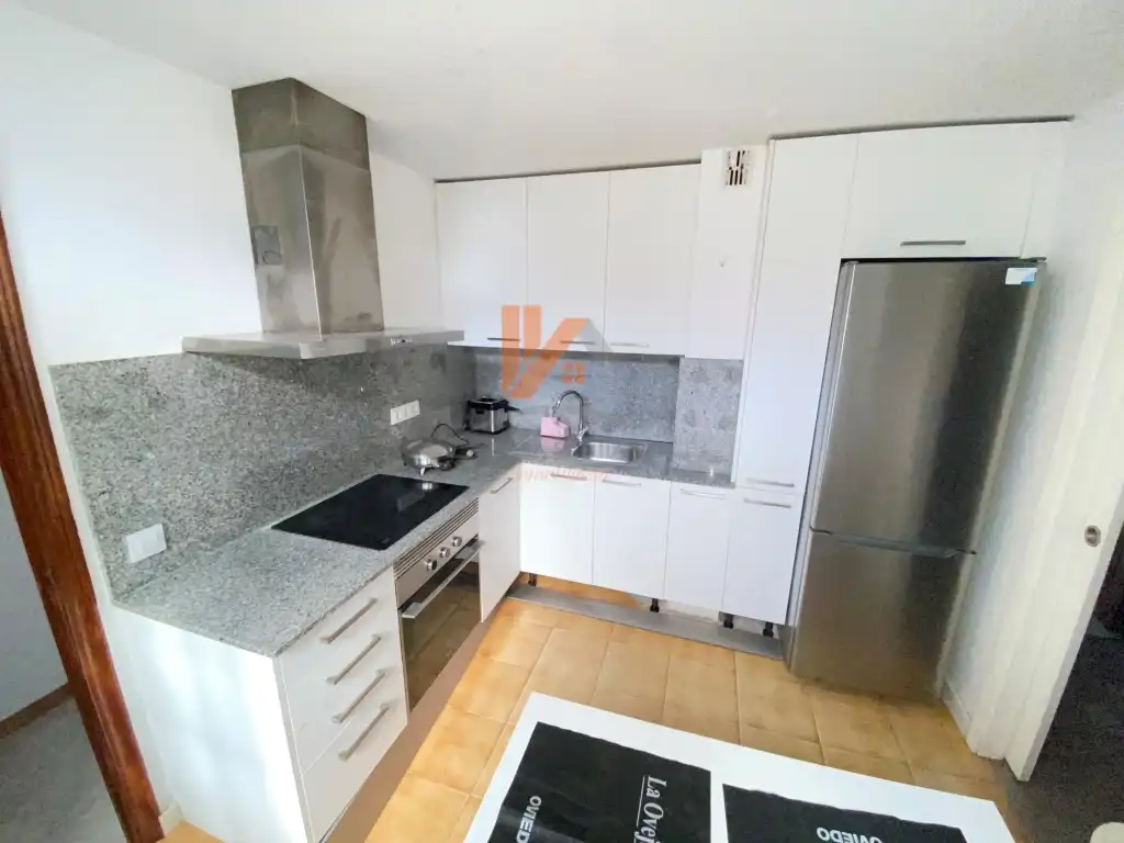 Kitchen of Flat for rent in Santiago de Compostela   with Furnished