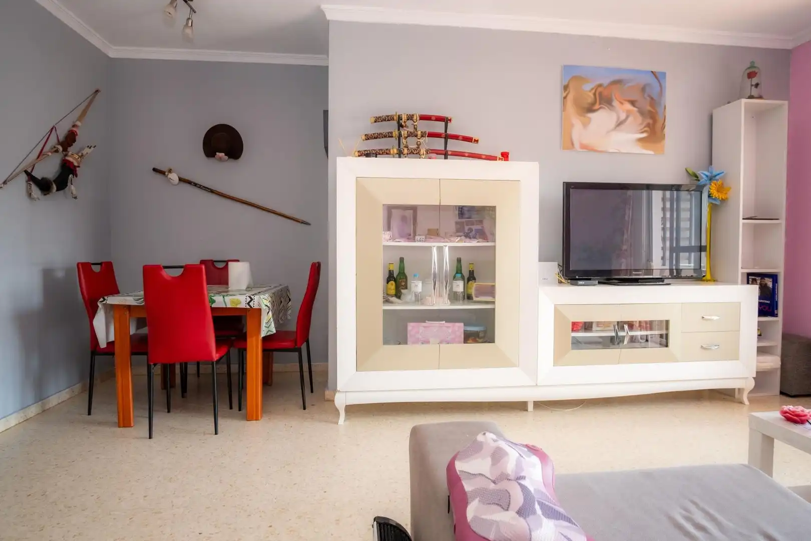 Sala d'estar de Pis en venda en Puerto Real amb Aire condicionat i Terrassa