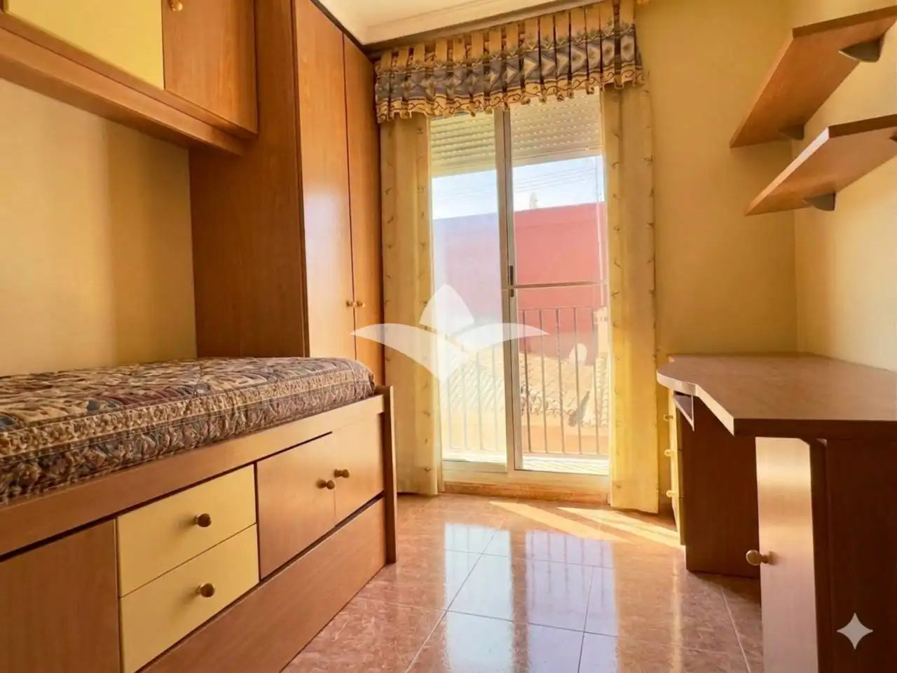 Schlafzimmer von Wohnung zum Verkauf in Albalat dels Sorells mit Möbliert und Balkon