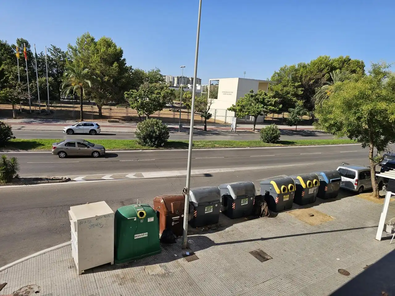 Exterior view of Flat for sale in Jerez de la Frontera  with Air Conditioner, Terrace and Furnished