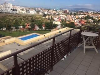 Exterior view of Duplex for rent in Algeciras  with Air Conditioner, Terrace and Furnished