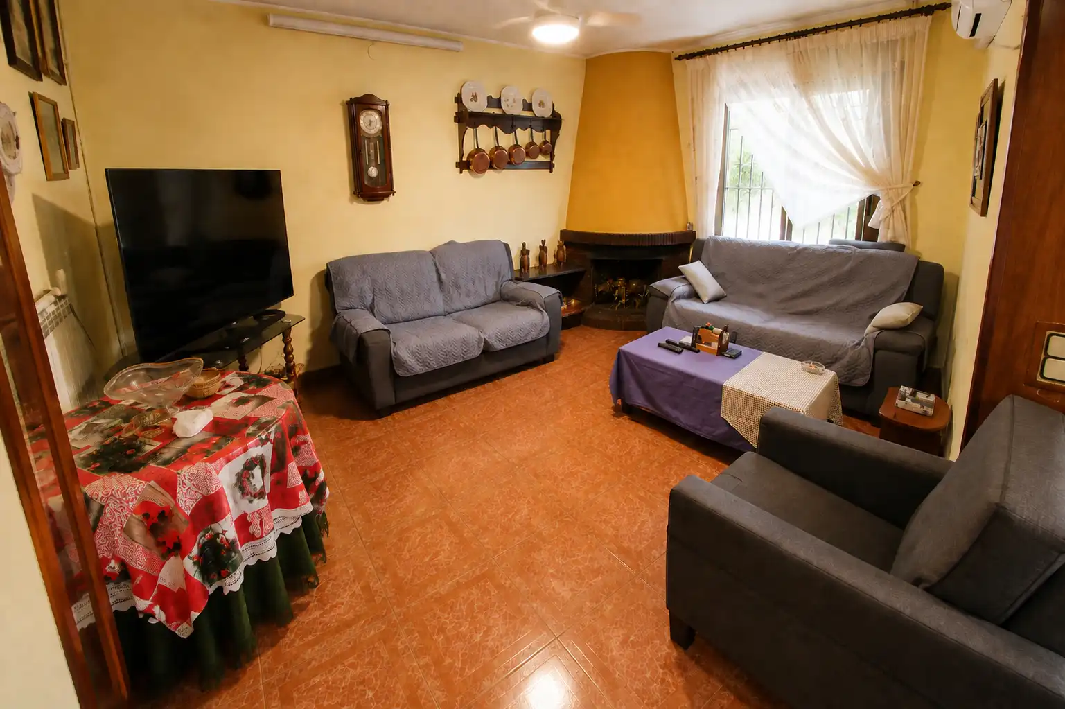 Sala de estar de Casa o chalet en venta en Caldes de Montbui con Calefacción, Jardín privado y Terraza