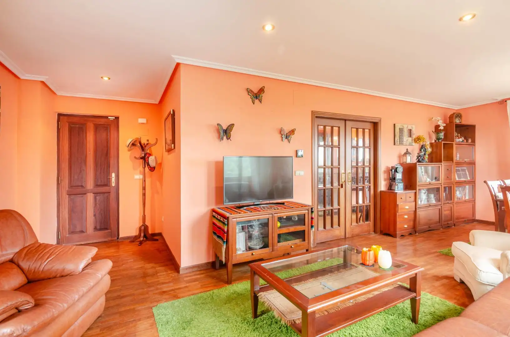 Sala de estar de Casa o chalet en venta en Pravia con Calefacción, Jardín privado y Parquet