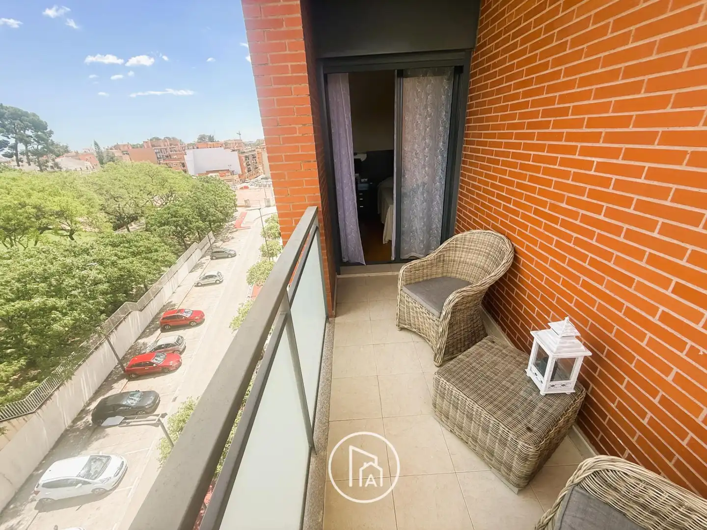 Balcony of Flat for sale in Paterna  with Parquet flooring