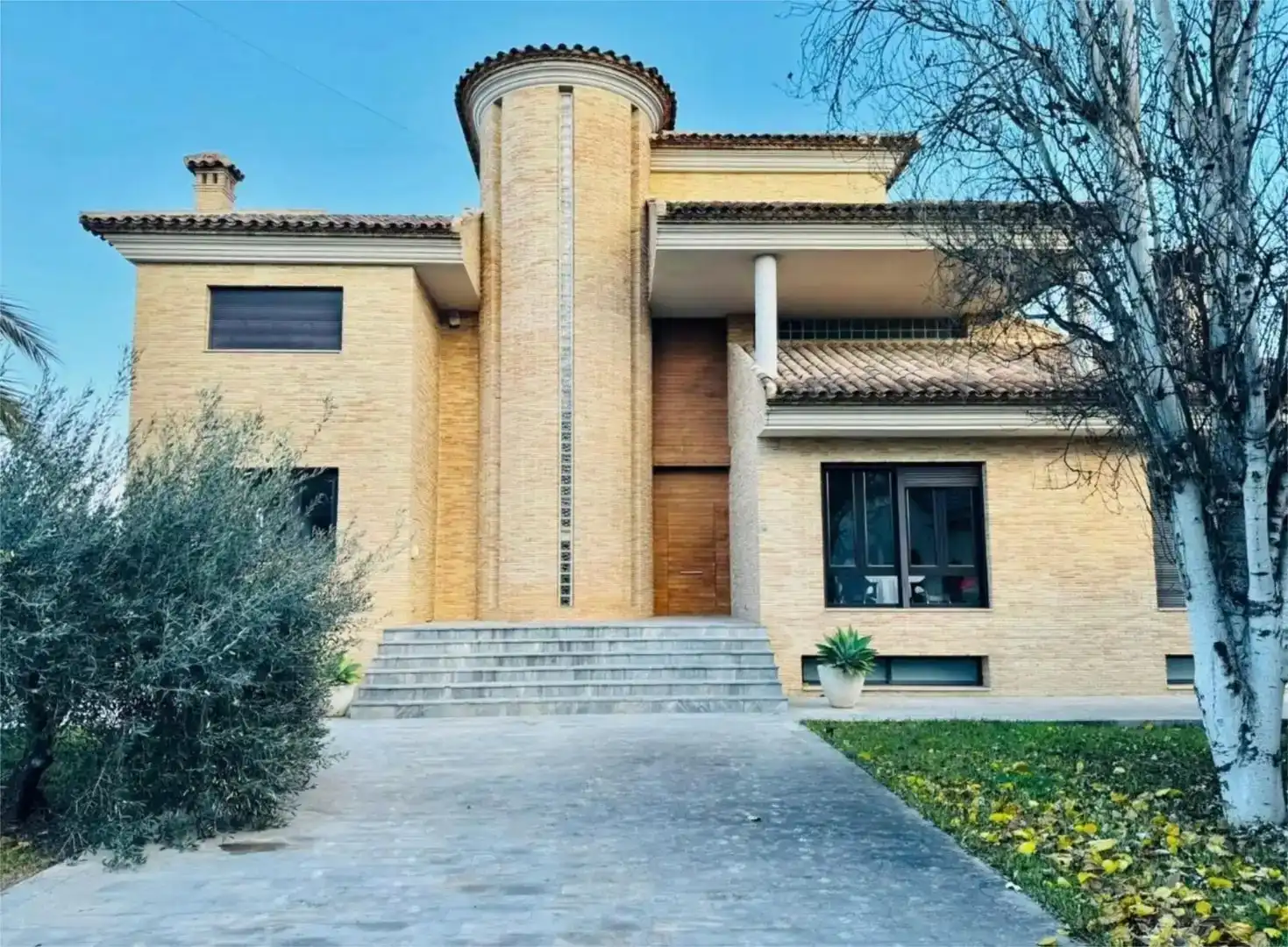 Vista exterior de Casa o chalet en venta en  Murcia Capital con Aire acondicionado, Piscina y Balcón