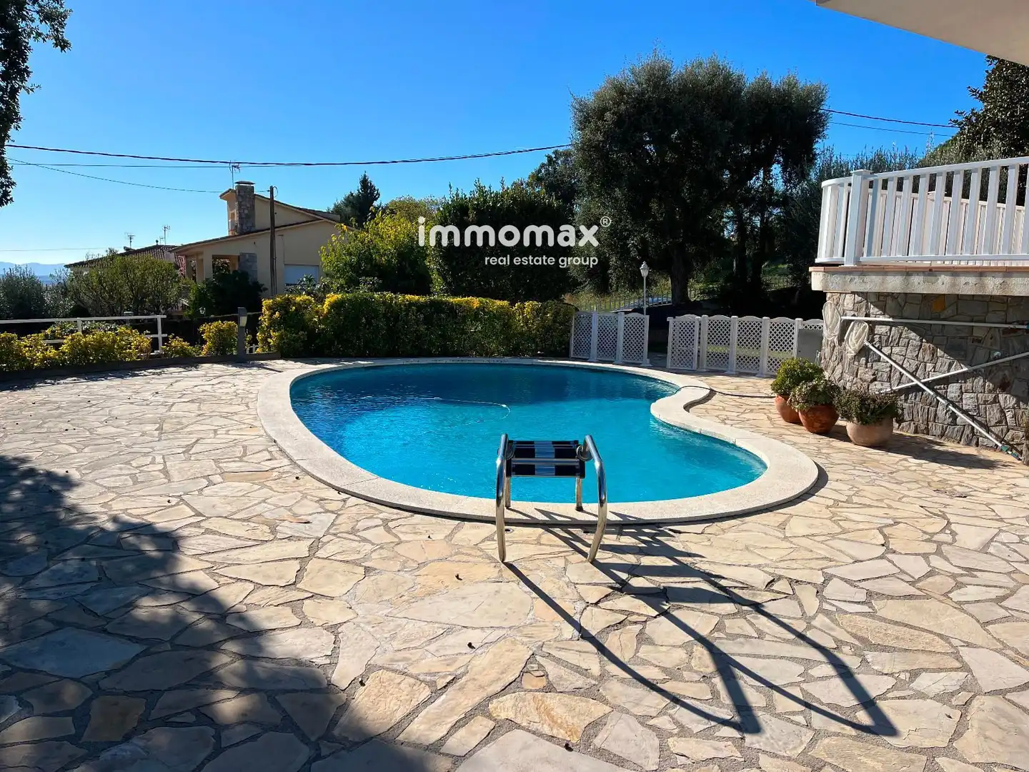 Piscina de Casa o xalet en venda en Santa Eulàlia de Ronçana amb Calefacció, Jardí privat i Terrassa