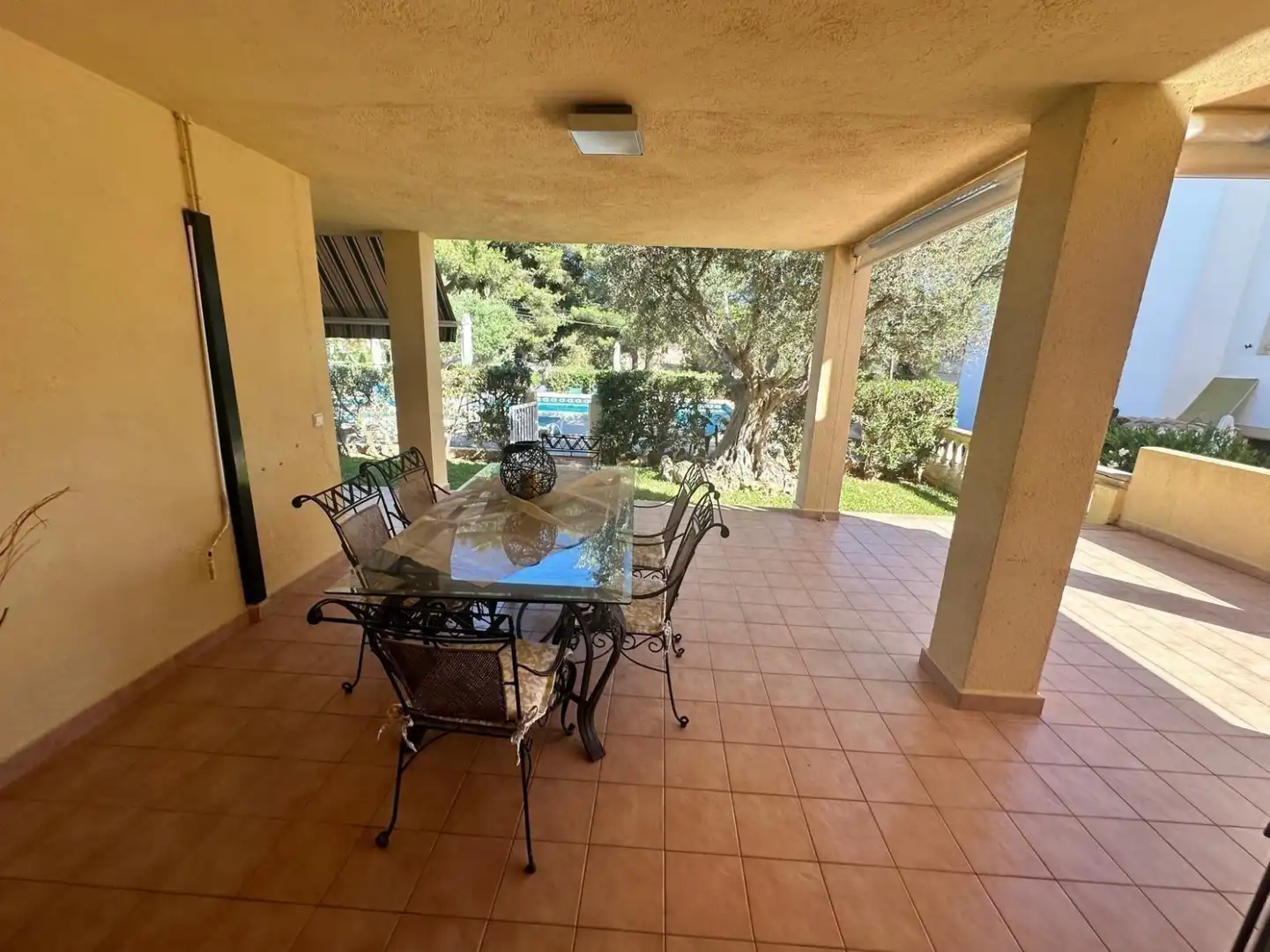 Terrasse von Wohnung zur Miete in Can Picafort