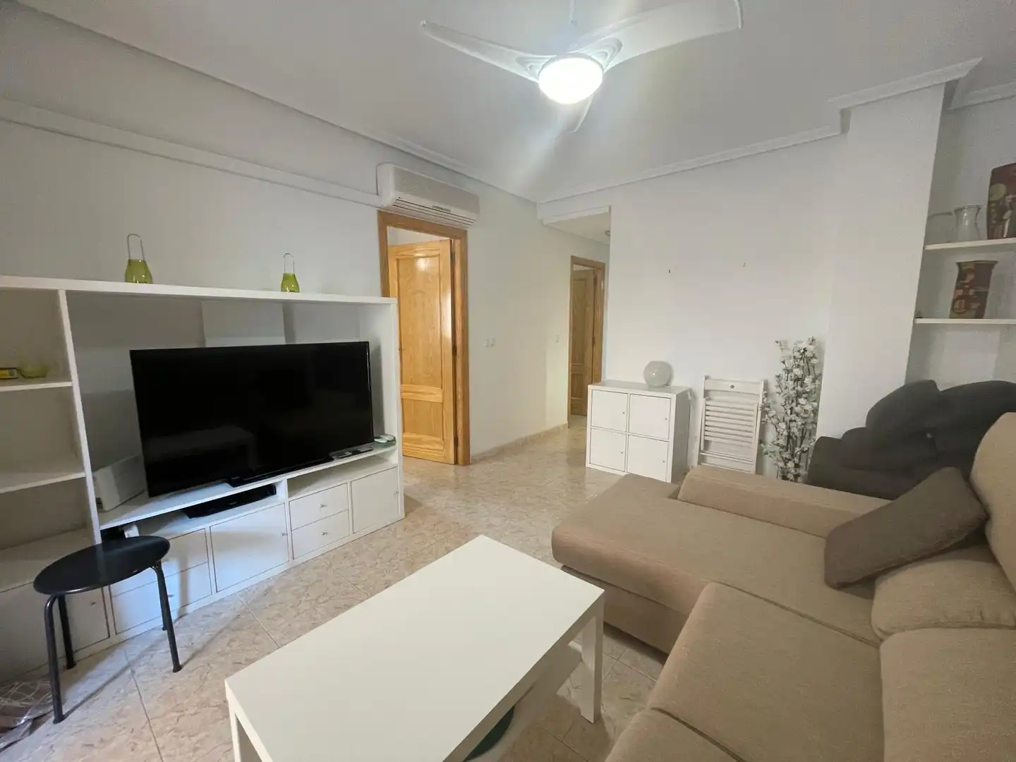 Sala de estar de Apartamento en venta en Las Viñas