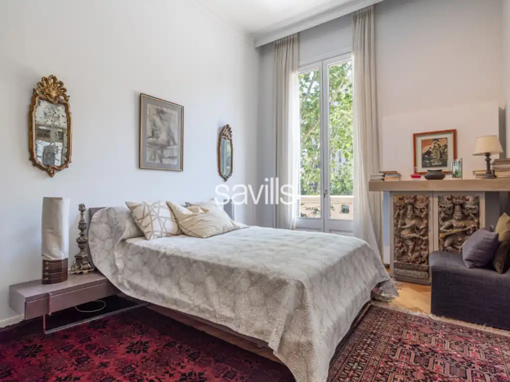 Dormitori de Apartament en venda en Barcelona amb Piscina, Moblat i Balcó