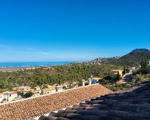 Exterior view of Single-family semi-detached for sale in El Ràfol d'Almúnia  with Air Conditioner, Private garden and Terrace