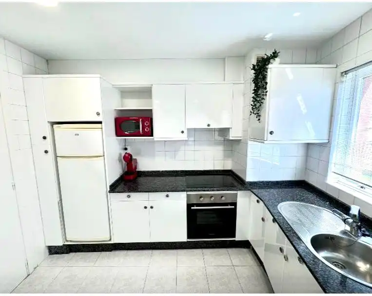 Kitchen of Flat for sale in Ferrol  with Heating, Storage room and Furnished