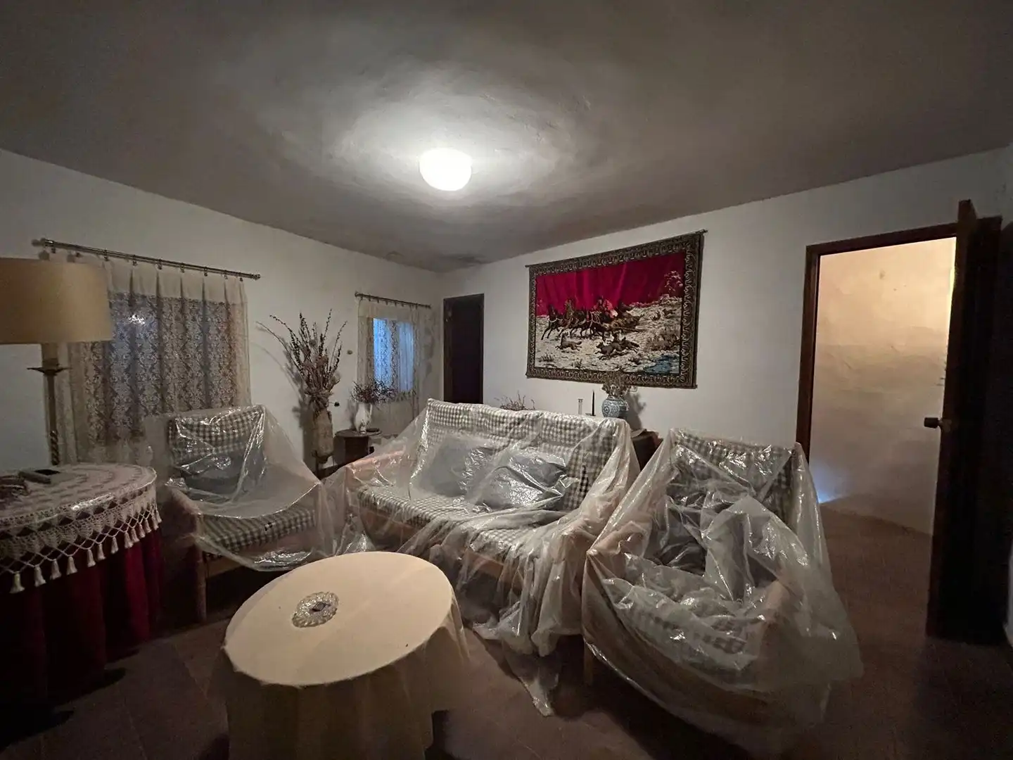 Sala d'estar de Casa o xalet en venda en Cinctorres amb Terrassa i Traster