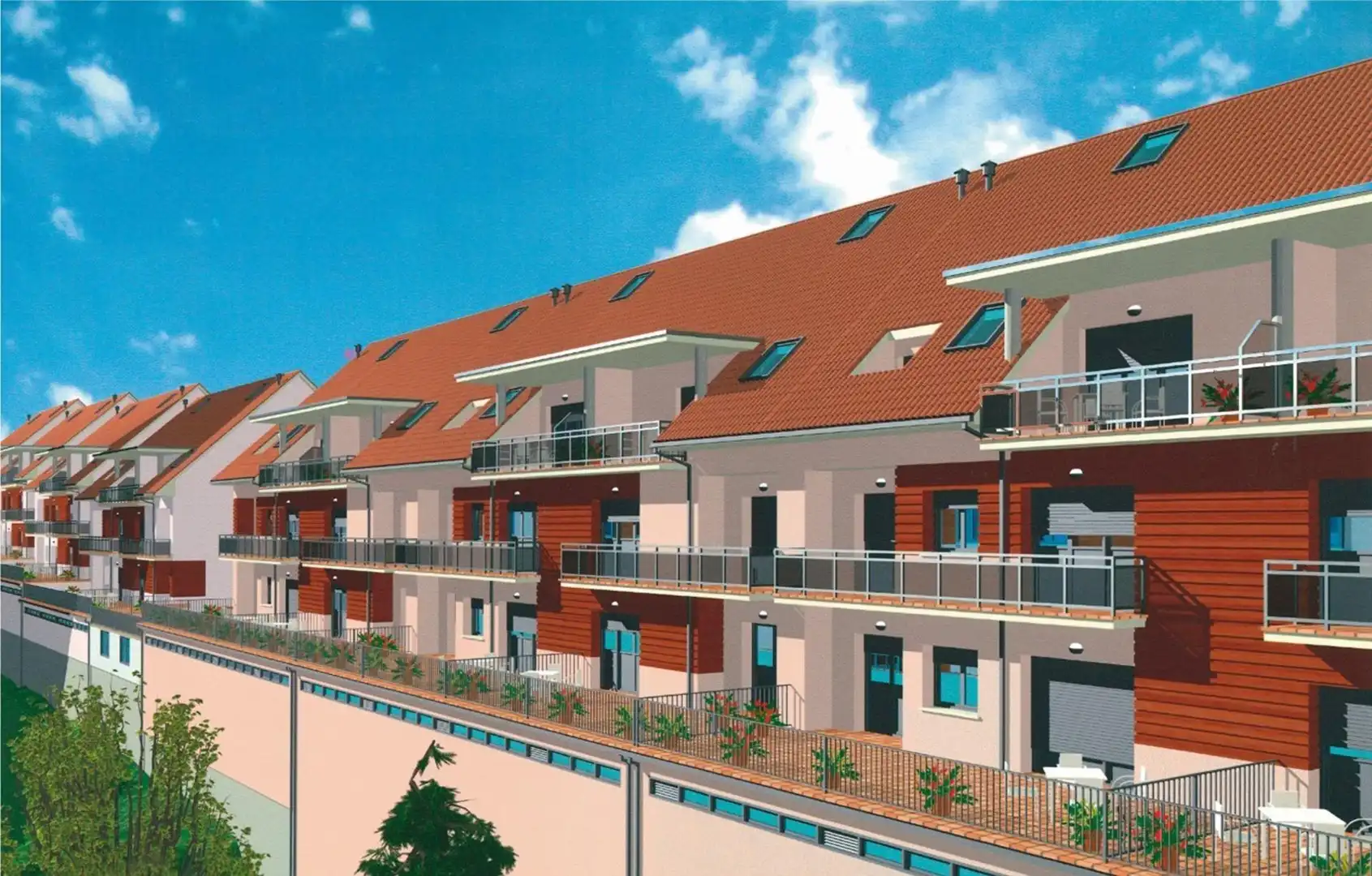 Vista exterior de Edificio en venta en Sabiñánigo